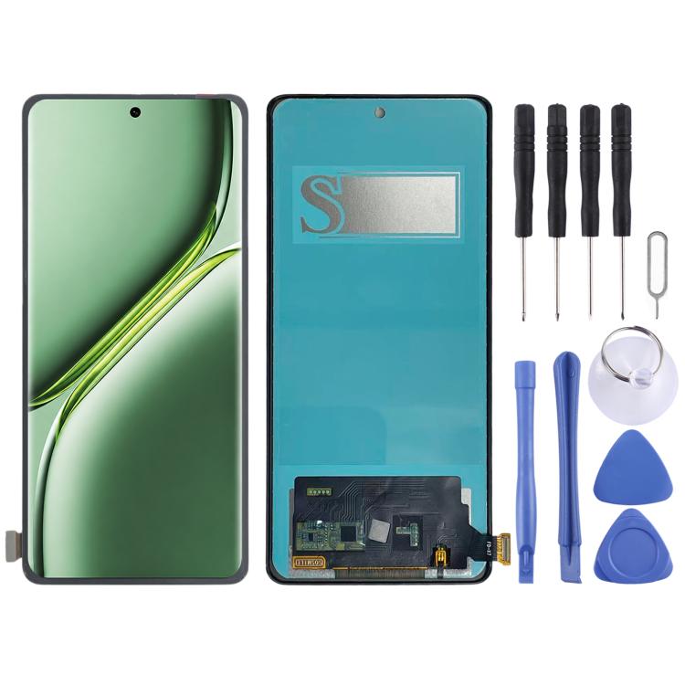 Curved to Straight TFT LCD Screen With Digitizer Full Assembly, Not Supporting Fingerprint Identification, For OnePlus Ace 3 Pro