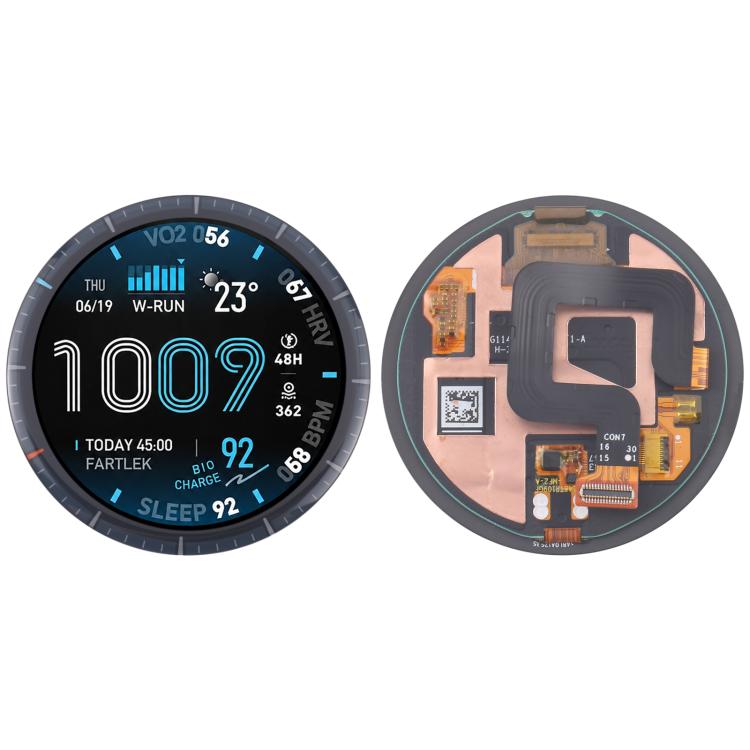 A2557 Original LCD Screen with Digitizer Full Assembly, For Amazfit Active Max 48mm