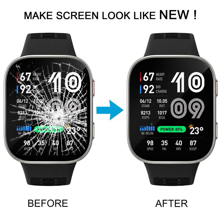 A2568 Original LCD Screen with Digitizer Full Assembly, For Amazfit Bip Max