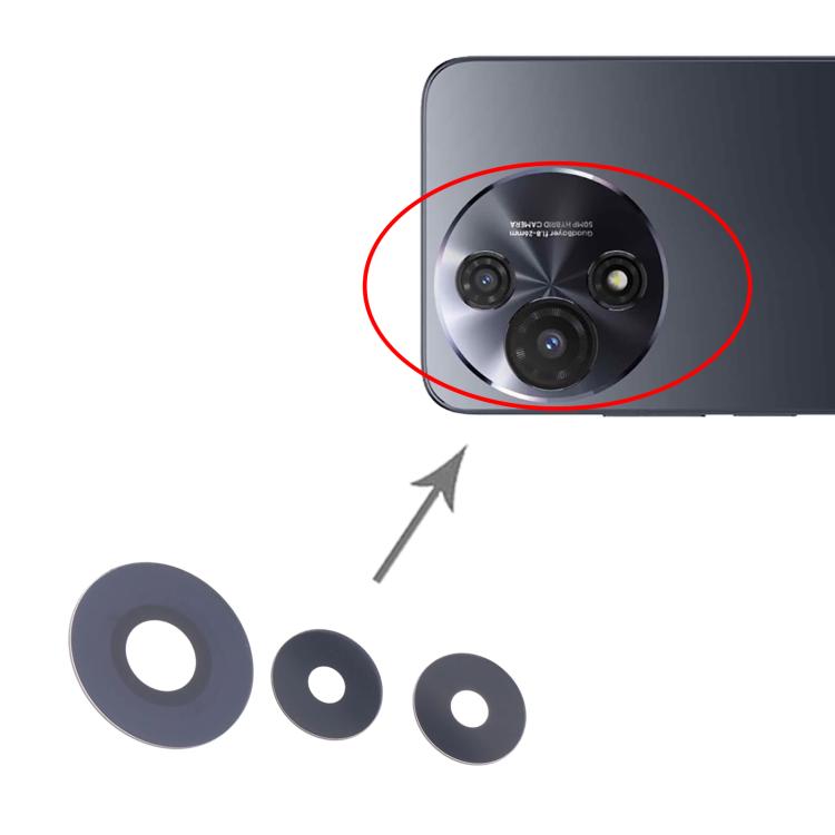 T519H Back Camera Lens, For TCL 60R