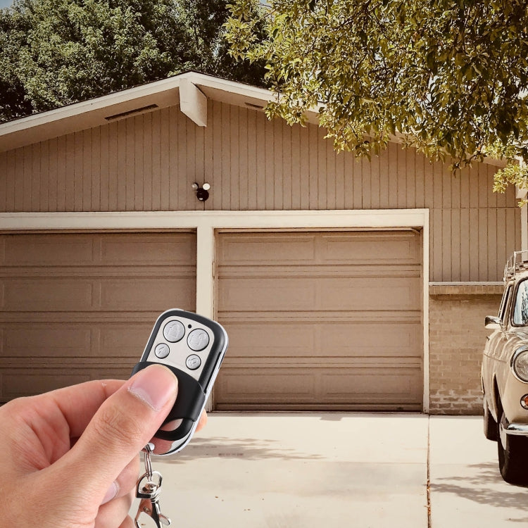 433Hz Copy Remote Control, Transmission Distance: 100m, Applicable to Garage Door / Car Alarm Systems / Home Appliances / Remote Control Switch / LED and Other Industrial Control