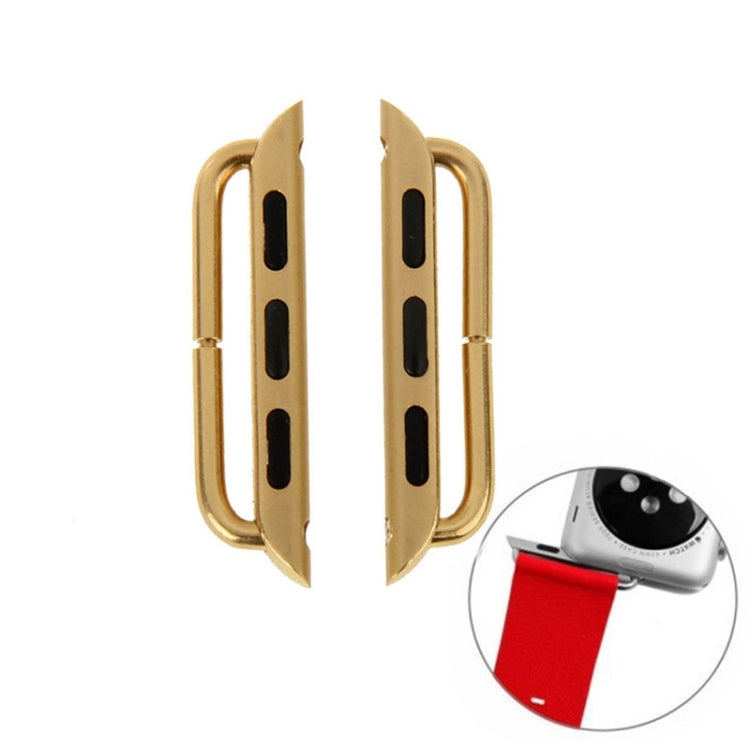 2 PCS for Apple Watch 42mm Metal Strap Connector Metal Buckle — view 7