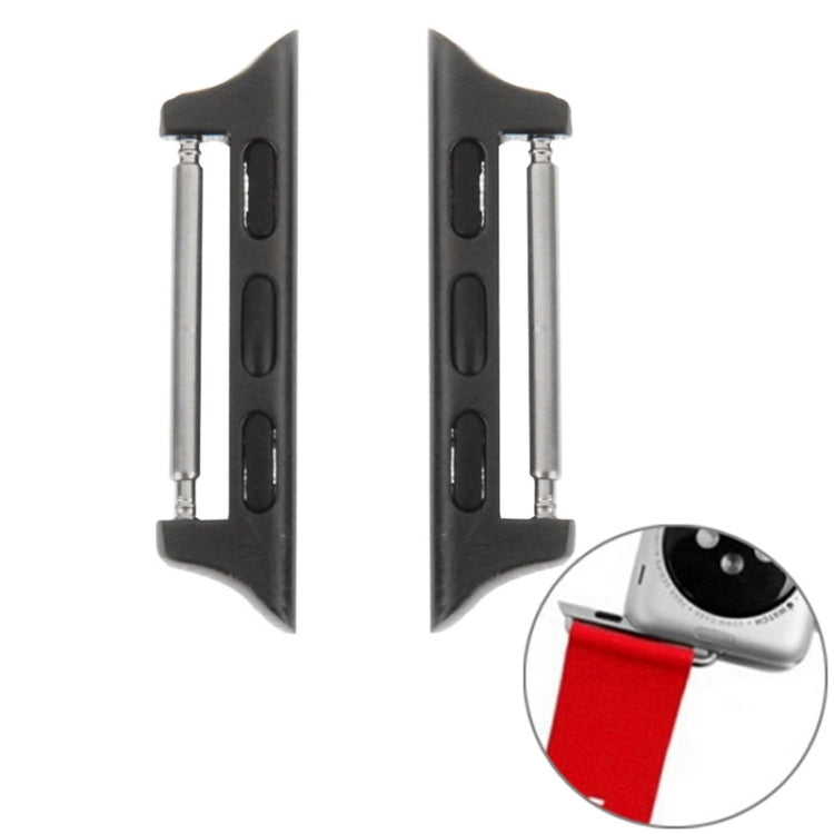 2 PCS for Apple Watch 42mm Metal Strap Connector Metal Buckle