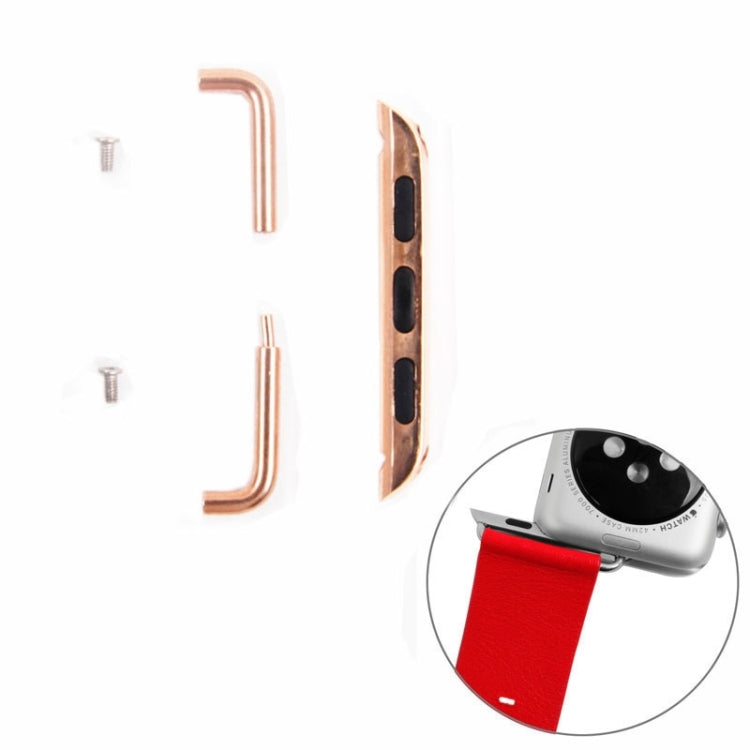 For Apple Watch 38 / 40 / 41mmMetal Strap Connector Metal Buckle, Pair — view 8