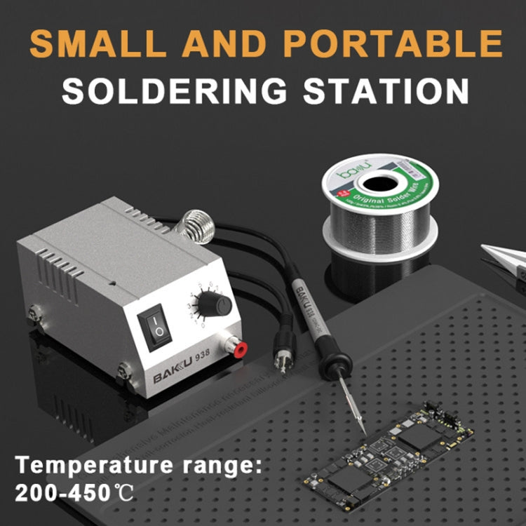 BAKU BK-938 Powerful Mini Anti-static Soldering Station Welder Machine, EU Plug