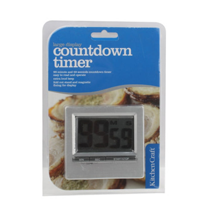 Kitchen Craft Large Display Digital Countdown Timer