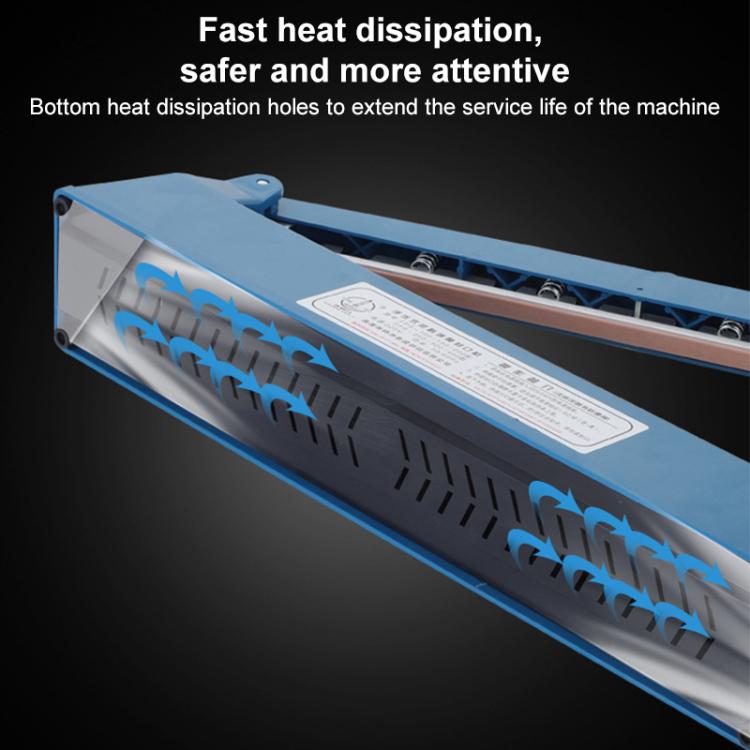 FS-300 300mm Heat Sealing Hand Impulse Poly Sealer Closer Machine