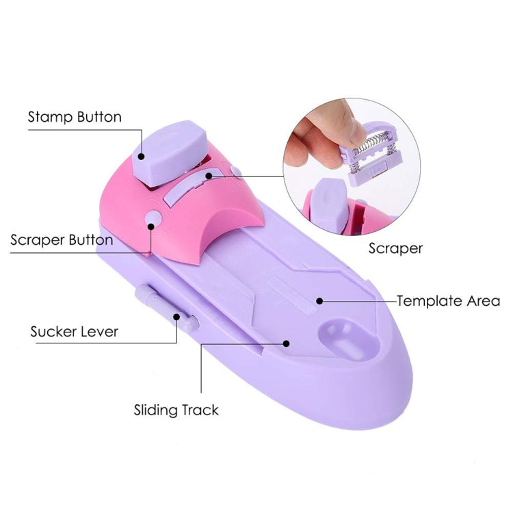 DIY Nail Art Printing Stamp Machine Set — view 3