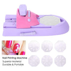 DIY Nail Art Printing Stamp Machine Set — view 6