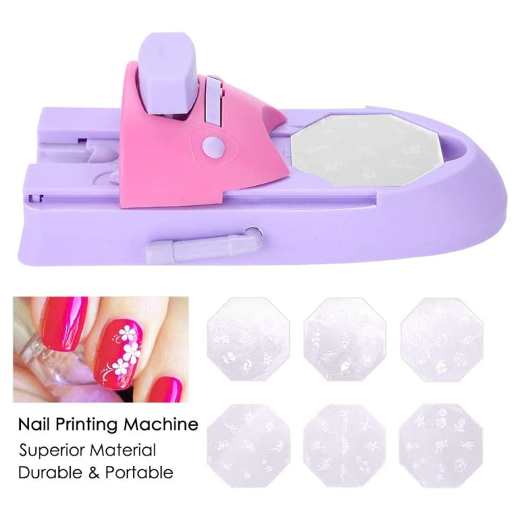 DIY Nail Art Printing Stamp Machine Set — view 6