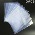 100pcs Sealer Closer Machine Special Transparent Plastic Bag with Customized Logo & Design, Size: 17cm x 26cm
