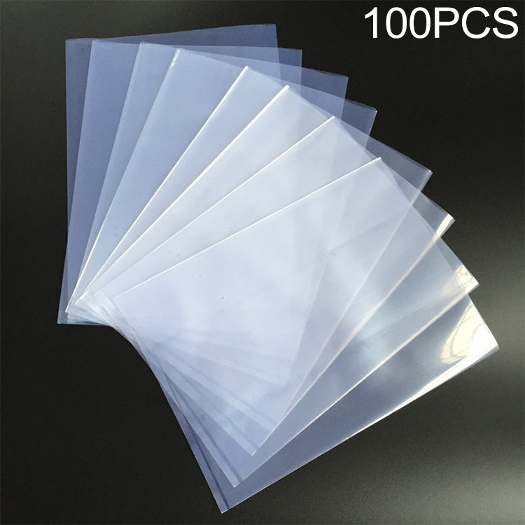 100pcs Sealer Closer Machine Special Transparent Plastic Bag with Customized Logo & Design, Size: 17cm x 26cm