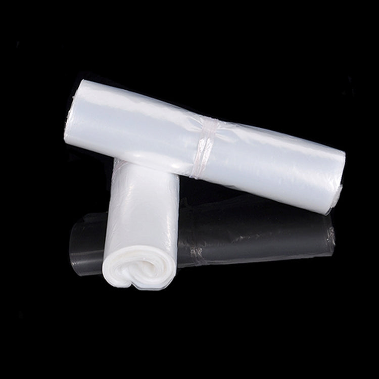100pcs Sealer Closer Machine Special Transparent Plastic Bag with Customized Logo & Design, Size: 17cm x 26cm — 17cm x 26cm
