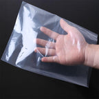 100pcs Sealer Closer Machine Special Transparent Plastic Bag with Customized Logo & Design, Size: 17cm x 26cm — view 3