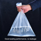 100pcs Sealer Closer Machine Special Transparent Plastic Bag with Customized Logo & Design, Size: 17cm x 26cm — view 6