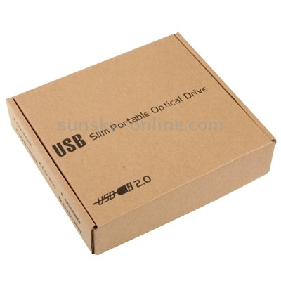 Laptop USB 2.0 Slim Portable Optical DVD / CD Rewritable Drive