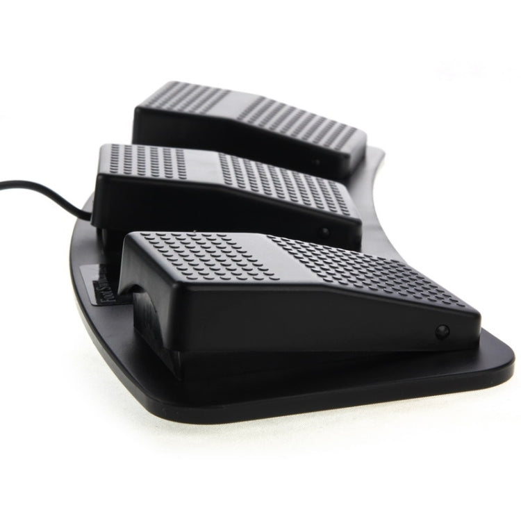 PC USB Triple Action Foot Switch — view 4