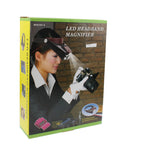 Headband Style 1.5X / 3X / 8.5X / 10X Magnifier with 2 LED Lights