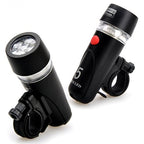 5 LED Water Resistant Bike Bicycle Head Light+ Rear Safety Flashlight