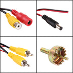 LED Sensor Car Rear View Camera, Support Color Lens/ 120 Degrees Viewable / Waterproof & Night Sensor function, Diameter: 28mm