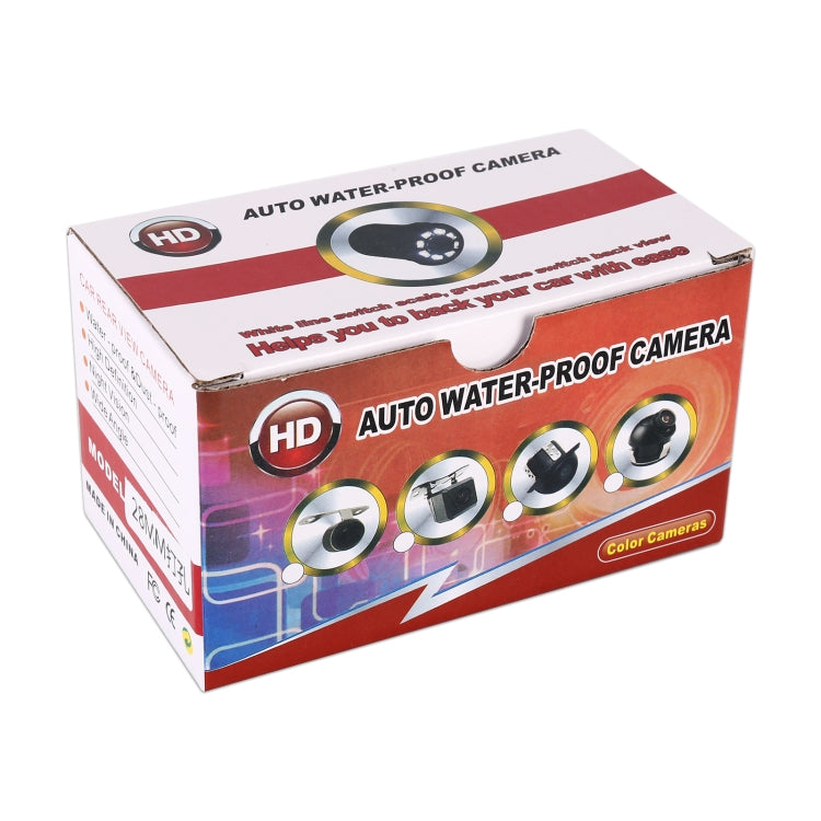 LED Sensor Car Rear View Camera, Support Color Lens/ 120 Degrees Viewable / Waterproof & Night Sensor function, Diameter: 28mm