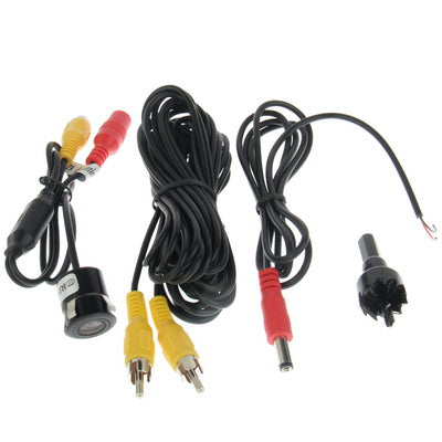 Waterproof Wired Punch DVD Rear View Camera With Scaleplate, Support Installed in Car DVD Navigator or Car Monitor, Wide Viewing Angle: 170 degree (WD004)