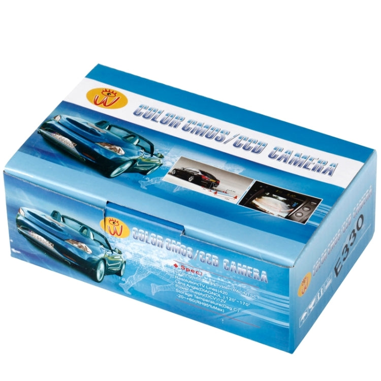 E330 Waterproof Auto Car Rear View Camera for Security Backup Parking, Wide Viewing Angle: 170 Degree
