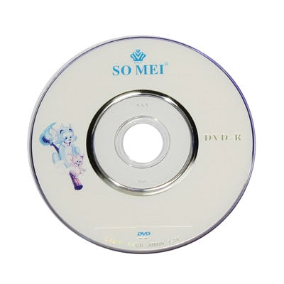 8cm Blank Mini DVD-R, 1.4GB/30mins, 10 pcs in one packaging, the price is for 10 pcs