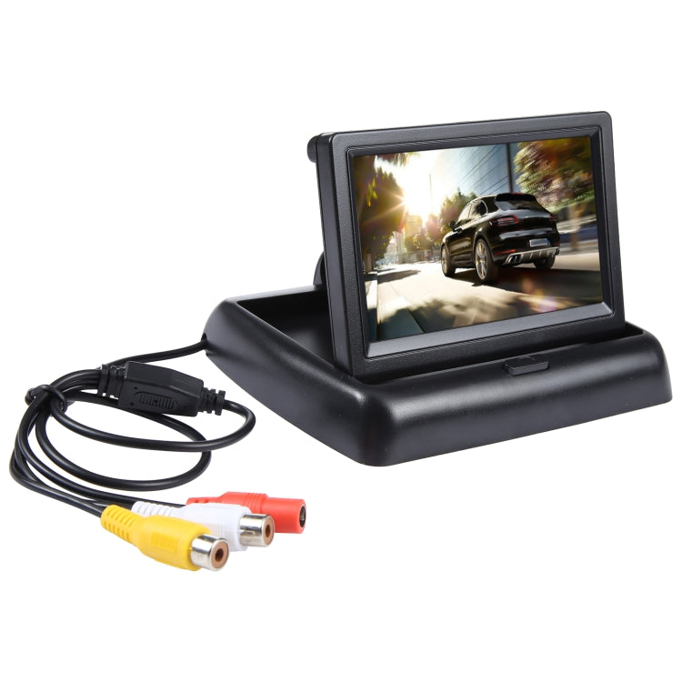 TFT-LCD Color Foldable Car Monitor, Type: PAL/NTSC, 4.3 inch, Type: PAL/NTSC