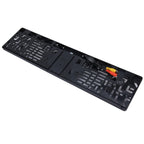 European Car License Plate Frame Rear View Camera, Size: 52.8cm x 12.6cm
