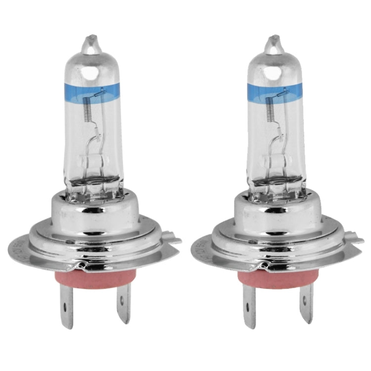 2 PCS H7 12V / 55W / 4300K / 2100lm Xenon Car Headlight Bulbs, Warm White