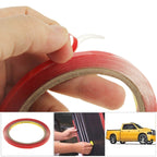 10 PCS Universal Car Transparent Double Sided Adhesive Tape, Width: 6mm