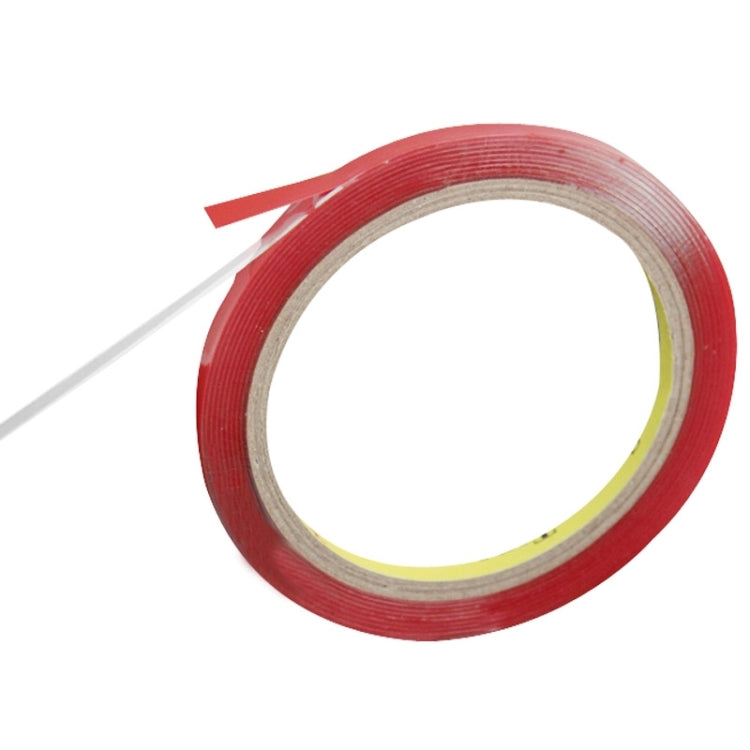 10 PCS Universal Car Transparent Double Sided Adhesive Tape, Width: 6mm