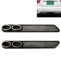 2 PCS Car Tail Pipes Exhaust Pipe Decorative Sticker