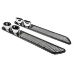2 PCS Car Tail Pipes Exhaust Pipe Decorative Sticker