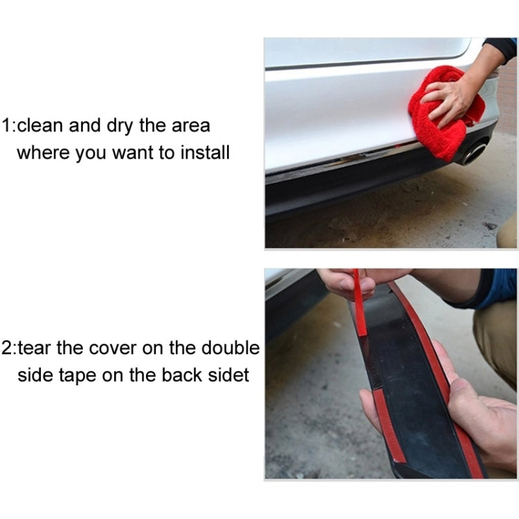 2 PCS Car Tail Pipes Exhaust Pipe Decorative Sticker