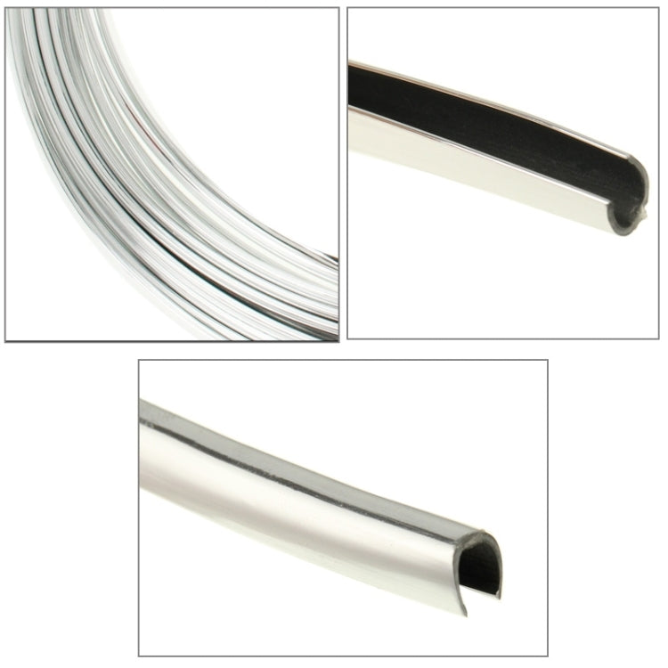 Car Auto Truck Door Edge Guard Trim Molding Protector Strip, Length: 12m