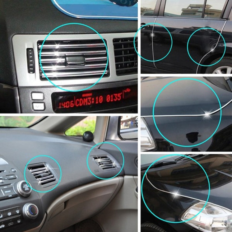 Car Auto Truck Door Edge Guard Trim Molding Protector Strip, Length: 12m