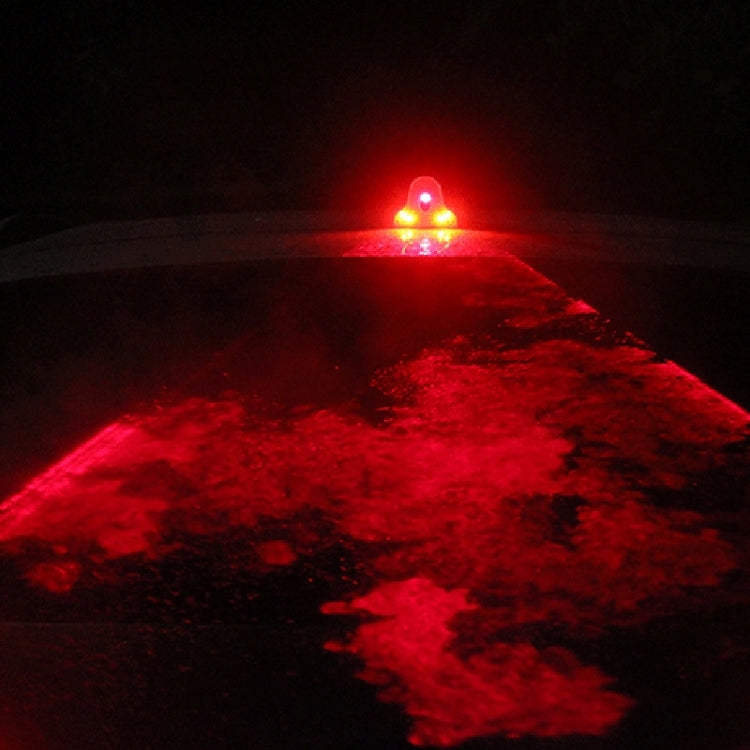 Car Universal Alarm 650nm Red Laser Tail Fog Light Lamp