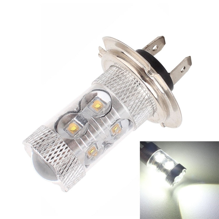 750LM 6500K White Light 10-3535-LEDs Car Foglight, Constant Current, DC12-24V, H7 50W