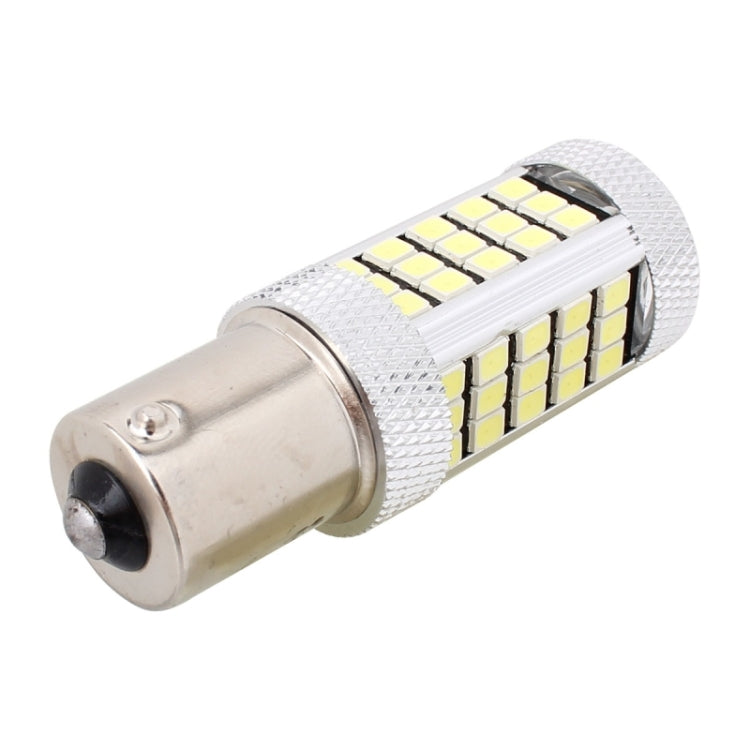 2 PCS 1156/BA15S 12.6W 630LM 6500K White Light 2835 SMD 66 LED Car Brake / Steering Light, DC12V