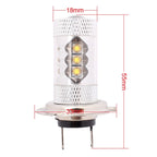 H7 80W 800LM 6500K White Light 16-3535-LEDs Car Foglight, Constant Current, DC12-24V — view 5