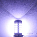 2 PCS H7 12.6W 630LM 6500K White Light 2835 SMD 66 LED Car Fog Light, DC12V