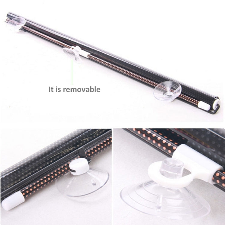 Retractable Car Window Sun Shade for Automobile Front Windshield, Size: 125cm x 58cm, Random Color Delivery