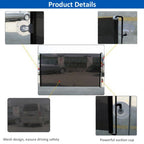 Retractable Car Sun Shade for Automobile Side Window, Size: 60cm x 40cm, Random Color Delivery