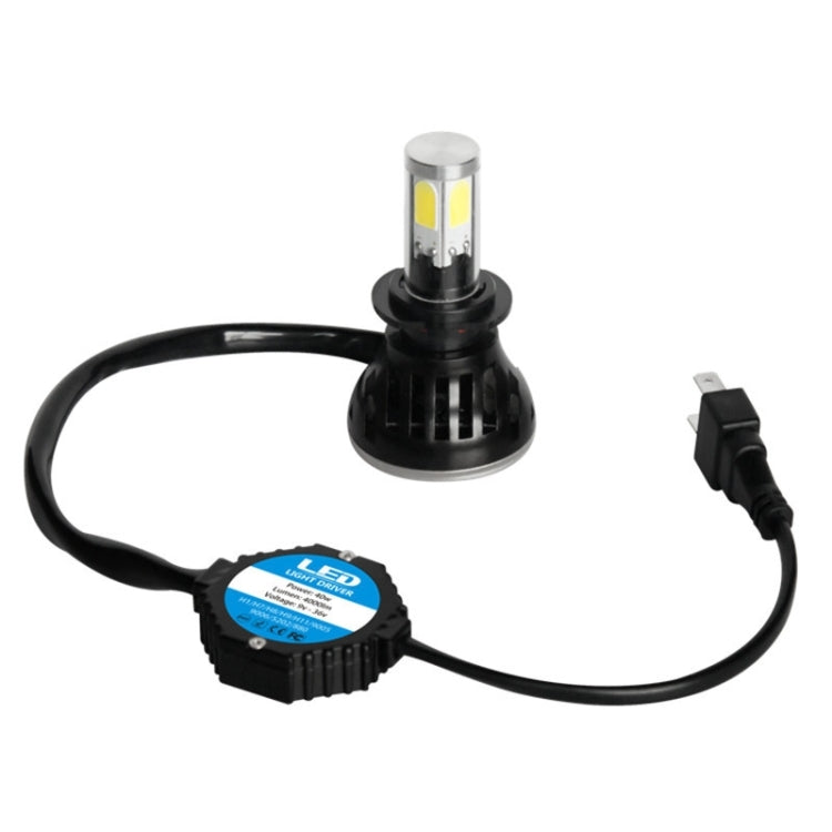 2 PCS H7-5HL-40W 4000lm / 6000K Car LED Headlight, White Light, DC 9-36V — view 6