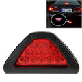 12-LED Rear Tail Warning Brake Light for DC 12V Cars, White Light