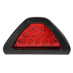 12-LED Rear Tail Warning Brake Light for DC 12V Cars, White Light