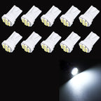 10 PCS T10 8 LED Car Signal Light Bulb