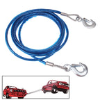 5 Tons Steel Vehicle Towing Cable Rope, Length: 4m